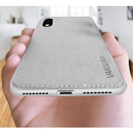Vaku ® Apple iPhone XR Luxico Series Hand-Stitched Cotton Textile Ultra Soft-Feel Shock-proof Water-proof Back Cover