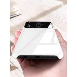 Vaku ® Samsung Galaxy A6 Plus Polarized Glass Glossy Edition PC 4 Frames + Ultra-Thin Case Back Cover