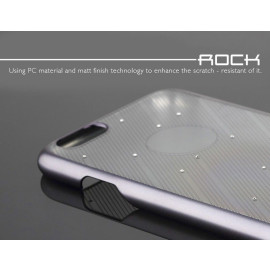 Rock ® Apple iPhone 6 / 6S Meteor Series Ultra-thin Swarovski Diamond Bezel Dazzling Electroplating Protective Case Back Cover