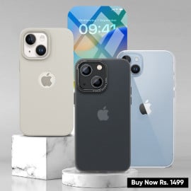Apple iPhone 14 Plus Tamperli Glossy Cam Kapak – LV Black – Casewi