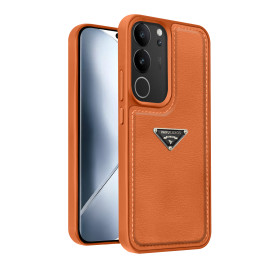 Vaku Luxos ® Vivo V29 5G Nyxen Premium Leather Stitched Soft Shockproof Protective Back Cover