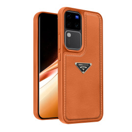 Vaku Luxos ® Vivo V30 5G Nyxen Premium Leather Stitched Soft Shockproof Protective Back Cover