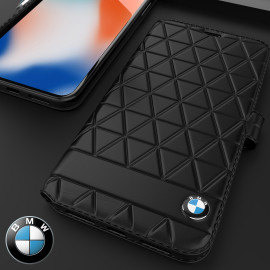 BMW ® For Apple iPhone 6 / 6S Official Superstar zDRIVE Leather Limited Edition Flip Cover