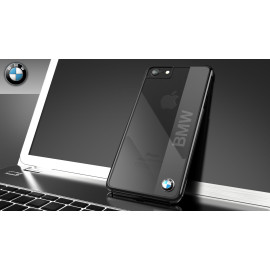 BMW ® Apple iPhone 8 Official Executive Strip Luxury Edition Case Back Cover