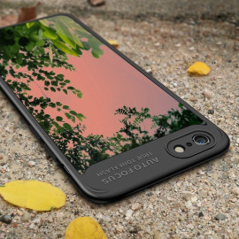 Vaku ® Apple iPhone 8 Kowloon Electroplated TRANSLUCENT Edition Soft Silicone  4 Frames plus ultra-thin case transparent cover