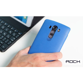 Rock ® LG G4 Smart Window View Slim Leather Case Flip Cover