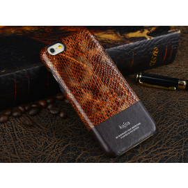 Kajsa ® Apple iPhone 6 / 6S Glamorous Rich Skin Ultra Faux Leather Protective Case Back Cover