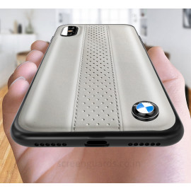 BMW ® iPhone XS MAX M2 COMPETITION freckled leather Back Case