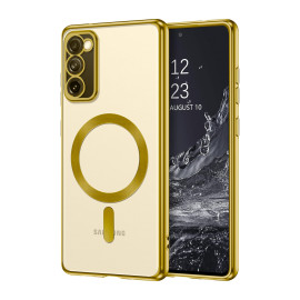Vaku ® Samsung Galaxy S20 FE Luxury Electroplated Magnetic Magsafe Camera Protection TPU Back Cover Case
