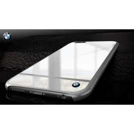 BMW ® Apple iPhone 6 / 6S Mirror Signature Shine Electroplated Metal Hard Case Back Cover