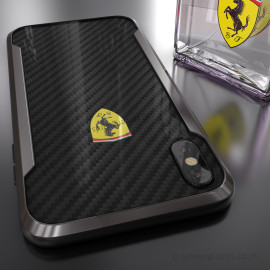 Ferrari ® iPhone X APERTA Ultra-Thin with carbon fiber and Aluminum Alloy