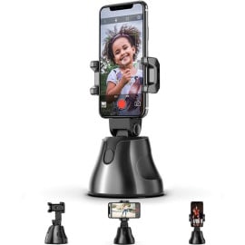 Vaku ® The Personal Robot-Cameraman 360 Rotation Auto Tracking rotatable Smart Following Face & Object Tracking Intelligent shootings Phone Mount Personal Sensor Holder Tripod