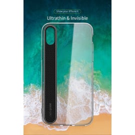 Rock ® Apple iPhone X / XS Ace Series Ultra-Clear Transparent View Minimalist Design Back Cover