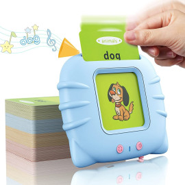 Vaku ®️ 224 words Electronic Flash Cards Learning Machine Musical Early Educational Re-chargeable Toy Interactive with Sound Effects for kids Age 2-6