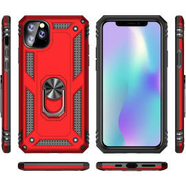 Vaku ® For Apple iPhone 11 Pro Max Hawk Ring Shock Proof Cover with Inbuilt Kickstand