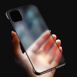 Luxos ® For Apple iPhone 11 Rimless Semi Transparent Cover (Ring not Included)