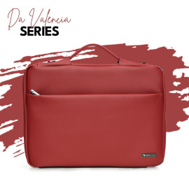 Vaku Luxos ® Da Valencia 15.6 inch Laptop Sleeve Bag Premium Laptop Messenger Bag For Men and Women