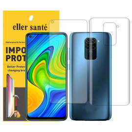 Eller Sante ® Redmi Note 9 Pro Impossible Hammer Flexible Film Screen Protector (Front+Back)