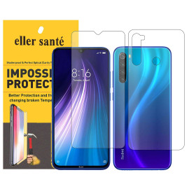 Eller Sante ® Redmi Note 8 Impossible Hammer Flexible Film Screen Protector (Front+Back)