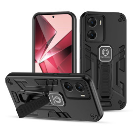 Vaku ® Vivo V29e 5G Valor Military Grade Armor Case with Built-in Kickstand Shockproof Back Cover