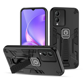 Vaku ® Vivo Y17s Valor Military Grade Armor Case with Built-in Kickstand Shockproof Back Cover