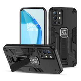 Vaku ® OnePlus 9R Valor Military Grade Armor Case with Built-in Kickstand Shockproof Back Cover