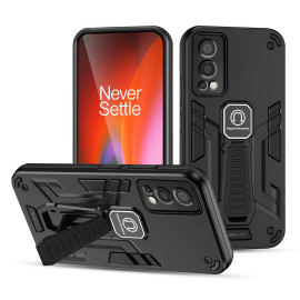 Vaku ® OnePlus Nord 2 Valor Military Grade Armor Case with Built-in Kickstand Shockproof Back Cover