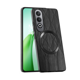 Vaku ® OnePlus Nord CE4 Diamond Plume Pattern Magnetic Magsafe Matte Soft-Touch Texture Back Cover