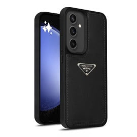 Vaku Luxos ® Samsung Galaxy S23 FE Nyxen Premium Leather Stitched Soft Shockproof Protective Back Cover