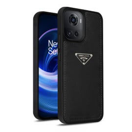 Vaku Luxos ® OnePlus 10R Nyxen Premium Leather Stitched Soft Shockproof Protective Back Cover