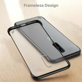 Vaku ® Oneplus 7 Pro Frameless Semi Transparent Cover (Ring not Included)