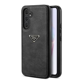 Vaku Luxos ® Samsung Galaxy A35 5G Nyxen Premium Leather Stitched Soft Shockproof Protective Back Cover