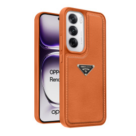Vaku Luxos ® Oppo Reno12 5G Nyxen Premium Leather Stitched Soft Shockproof Protective Back Cover