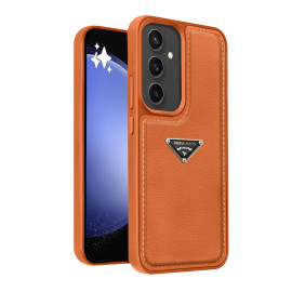 Vaku Luxos ® Samsung Galaxy S23 FE Nyxen Premium Leather Stitched Soft Shockproof Protective Back Cover