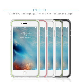 Rock ® Apple iPhone 6 / 6S High-Drop Crash-Proof Ultra Guard Series Three-Layer Protection TPU Back Cover