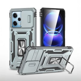 Vaku ® Aegis Armor Slide Camera Protection Magnetic Ring Holder Kickstand Back Cover