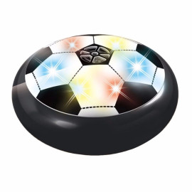 Vaku ®  Sports Air Football with Air Powered Rubber Cushion & Blinking Multi colored LEDs