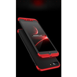 FCK ® Apple iPhone 8 3 IN 1 360 Series PC Case  Dual-Colour Finish 3-in-1 Ultra-thin Slim Front Case + Back Cover