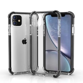 Vaku ® Apple iPhone 11 / 11 Pro / 11 Pro Max High-Drop Crash-Proof Ultra Guard Series Three-Layer Protection TPU Back Cover
