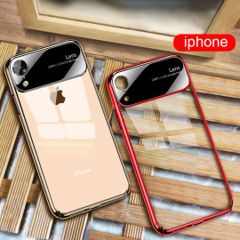 Vaku ® Apple iPhone XR Dual Polarized Glossy Edition + Full Logo Display Electroplated Shine Case