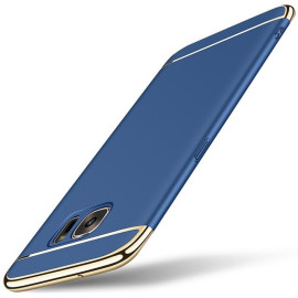 Vaku ® Samsung Galaxy A7 (2016) Ling Series Ultra-thin Metal Electroplating Splicing PC Back Cover
