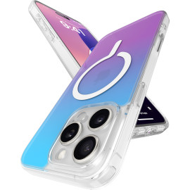 Vaku Luxos ® Apple iPhone 16 Pro Infinity MagPro Gradient Colored 6.5 Feet Drop Protection Shockproof Certified Mag-Safe Back Cover