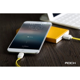 Rock ® Smart Safe Android/Windows Micro USB Flat Charging / Data Cable