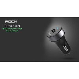 Rock ® Turbo Tank 16.2W Qualcomm Quick Charge 2.0 Travel Charger