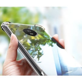 Vaku ® Motorola G5 Plus PureView Series Anti-Drop 4-Corner 360° Protection Full Transparent TPU Back Cover Transparent