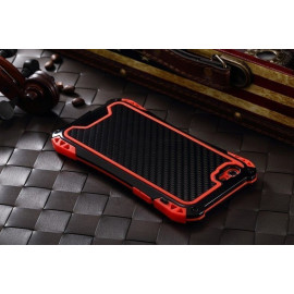 R-JUST ® Apple iPhone 6 / 6S Amira Carbon Fiber + Shockproof + Dustproof + Water Resistant Back Cover