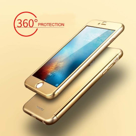Dr. Vaku ® Apple iPhone 6 / 6S 5D ETOLICA Electroplating Front + Back Case + Tempered Glass Screen Protector