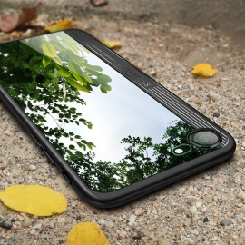 Vaku ® Apple iPhone 8 JAGWA Electroplated Edition Soft Silicone 4 Frames Plus Ultra-Thin Case Transparent Cover