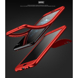 Vaku ® OPPO F1S 7D Series PC Case  Dual-Colour Finish 3-in-1 Ultra-thin Slim Front Case + Tempered + Back Cover