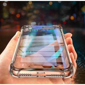 Vaku ® Apple iPhone 8 Gorilla Glass Unbreakable PureView Series Anti-Drop 4-Corner 360° Protection Full Transparent TPE Back Cover